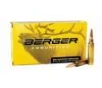 Berger Elite Hunter 6mm Creedmoor Rifle Ammunition 20 Round Box