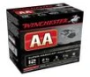 Winchester AA Target Load Case 12 Gauge Shotshells 250 Round Box