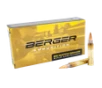 Berger Bullets Target 223 Remington Rifle Ammunition 20 Round Box