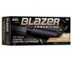 Blazer Ammunition Clean Fire Suppressor 40 S W Handgun Ammunition 50 Round Box