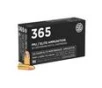 SIG SAUER 365 Elite Performance FMJ 9mm Handgun Ammunition 50 Round Box