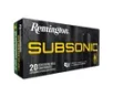 Remington Subsonic Rifle 360 Buckhammer Rifle Ammunition 20 Round Box