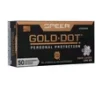Speer Gold Dot Personal Protection 9mm Handgun Ammunition 50 Round Box