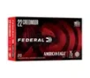 Federal American Eagle 22 Creedmoor Rifle Ammunition 20 Round Box