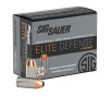 Sig Sauer Ammo  40 S W 165gr Elite V-Crown Jacketed Hollow Point 20 Box E40SW1-20