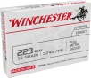 Winchester W223K USA Full Metal Jacket 55 Grain  223 Remington 3240 fps