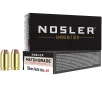 Nosler 51412 Assured Stopping Power Jacketed Hollow Point 180 Grain 10mm Auto 1150 fps