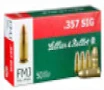 Sellier   Bellot  S B  SB357SIG Full Metal Jacket 140 Grain  357 Sig 1352 fps