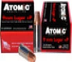 Atomic 454 Precision Craft Bonded Match Hollow Point 124 Grain 9mm Luger Parabellum 1300 fps