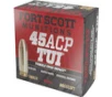 Fort Scott Munitions 450180SCV Tumble Upon Impact  TUI  Solid Copper Spun 180 Grain  45 ACP Auto 989 fps