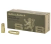 Sellier   Bellot  S B  SB9SUBA Subsonic Full Metal Jacket 140 Grain 9mm Luger Parabellum 1001 fps