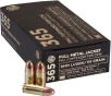 Sig Sauer E9MMB136550 Elite Performance Low RecoilBall 365 Full Metal Jacket 115 Grain 9mm Luger Parabellum 1050 fps