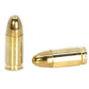 Wolf Performance 9mm Luger Ammo 124 Grain Brass Plated Full Metal Jacket FMJ 