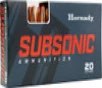 Hornady 80877 Subsonic Sub X 190 Grain  300 AAC Blackout 1050 fps