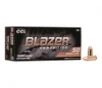 CCI Blazer Brass 9mm Luger FMJ 124gr - Premium Ammunition for Reliable Performance