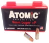 Atomic A00409 Precision Craft Bonded Match Hollow Point 124 Grain 9mm Luger Parabellum 1300 fps