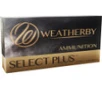 Weatherby Select Plus Rifle Ammo 340 WBY 250 gr  Hornady Interbond 20 rd 