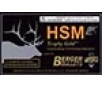 HSM 300WBY210 Trophy Gold Extended Range 300 Wthby Mag 210 gr Berger Hunting VLD Match  BHVLDM  20 Per Box  20 Cs 3036 FPS
