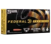 Federal Premium Gold Medal Berger Ammunition 224 Valkyrie 80 5 Grain Berger Open Tip Match 2925 FPS