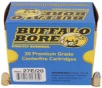 Buffalo Bore Ammunition 27E20 Standard Pressure Strictly Business 380 ACP 100 gr Hard Cast Flat Nose  HCFN  20 Per Box  12 Cs
