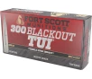 Fort Scott Munitions CNC Machined TUI  300 AAC Blackout 150 Gr Solid 1728 FPS