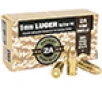 Patriot Sports 9mm Luger   Parabellum 124 Gr FMJ 1148 FPS