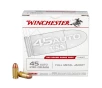 Winchester Ammo USA45W USA 45 ACP 230 gr Full Metal Jacket  FMJ 