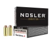 Nosler 51412 Assured Stopping Power Jacketed Hollow Point 180 Grain 10mm Auto 1150 fps