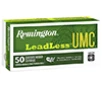 Remington 23791 UMC Leadless Flat Nose Enclosed Base 180 Grain  40 S W 990 fps