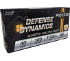 FIOCCHI 40 SW 165GR JHP-50RD 20BX CS 1100 FPS