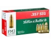Sellier   Bellot  S B  SB357SIG Full Metal Jacket 140 Grain  357 Sig 1352 fps