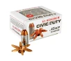 G2 Research G00617 Civic Duty Copper Expansion Projectile 168 Grain  45 ACP Auto 1020 fps
