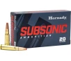 Hornady Subsonic 7 62x39mm 255 grain Sub X ammunition 1050 FPS