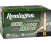 Remington Premier 6 5mm Grendel 130 grain Berger Open Tip Match ammunition 2400 FPS