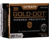 Speer 54000GD Gold Dot Personal Protection Hollow Point 200 Grain 10mm Auto 1100 fps