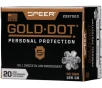 Speer 23970GD Gold Dot Personal Protection Hollow Point 165 Grain  40 S W 1150 fps