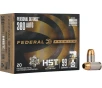 Federal Premium Personal Defense Handgun Ammo 380 ACP 99 gr  HST Micro JHP 20 rd  1030 FPS