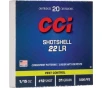 CCI Pest Control Shotshell Rimfire Ammo 22 LR 31 gr   12 Shot 20 rd  1000 FPS