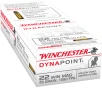 Winchester USA Dynapoint Pistol Ammo 22 Mag 45 gr  Copper Plated HP 50 rd  1550 FPS