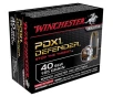 Winchester S40SWPDB PDX1 Defender Bonded Jacket Hollow Point 165 Grain  40 S W 1140 fps
