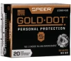 Speer Gold Dot Handgun Ammo 32 ACP 60 gr  HP 20 rd  960 FPS