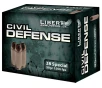 Liberty Ammunition LACD38025 Civil Defense Protection Lead Free Fragmenting Hollow Point 50 Grain  38 Special 1500 fps