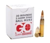 Global Ordnance  5 56x45mm NATO 55 Gr FMJ