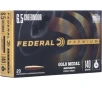 Federal Gold Medal Rifle Ammo 6 5 Creedmoor 140 gr  Berger Hybrid Target 20 rd  2710 FPS
