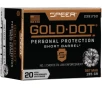 Speer Gold Dot Short Barrel Handgun Ammo 357 Mag  135 gr  HP 20 rd  990 FPS