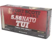 Fort Scott Munitions 556062SBV1 Tumble Upon Impact  TUI  Solid Brass Spun 62 Grain 5 56x45mm NATO 3200 fps