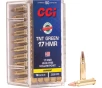 CCI Varmint TNT Green Rimfire Ammo 17 HMR 16 gr  Hollow Point 50 rd  2500 FPS