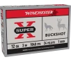Winchester Ammo XB1231 Super X  12Gauge 3  1Buck Shot 5 Per Box 50 Case