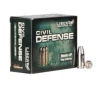 Liberty Ammunition Civil Defense 9mm  P Hollow Point  Lead Free      20 Round Box