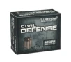Liberty Ammunition Civil Defense  40 S W 60Gr  Fragmenting Hollow Point  Lead Free      20 Round Box